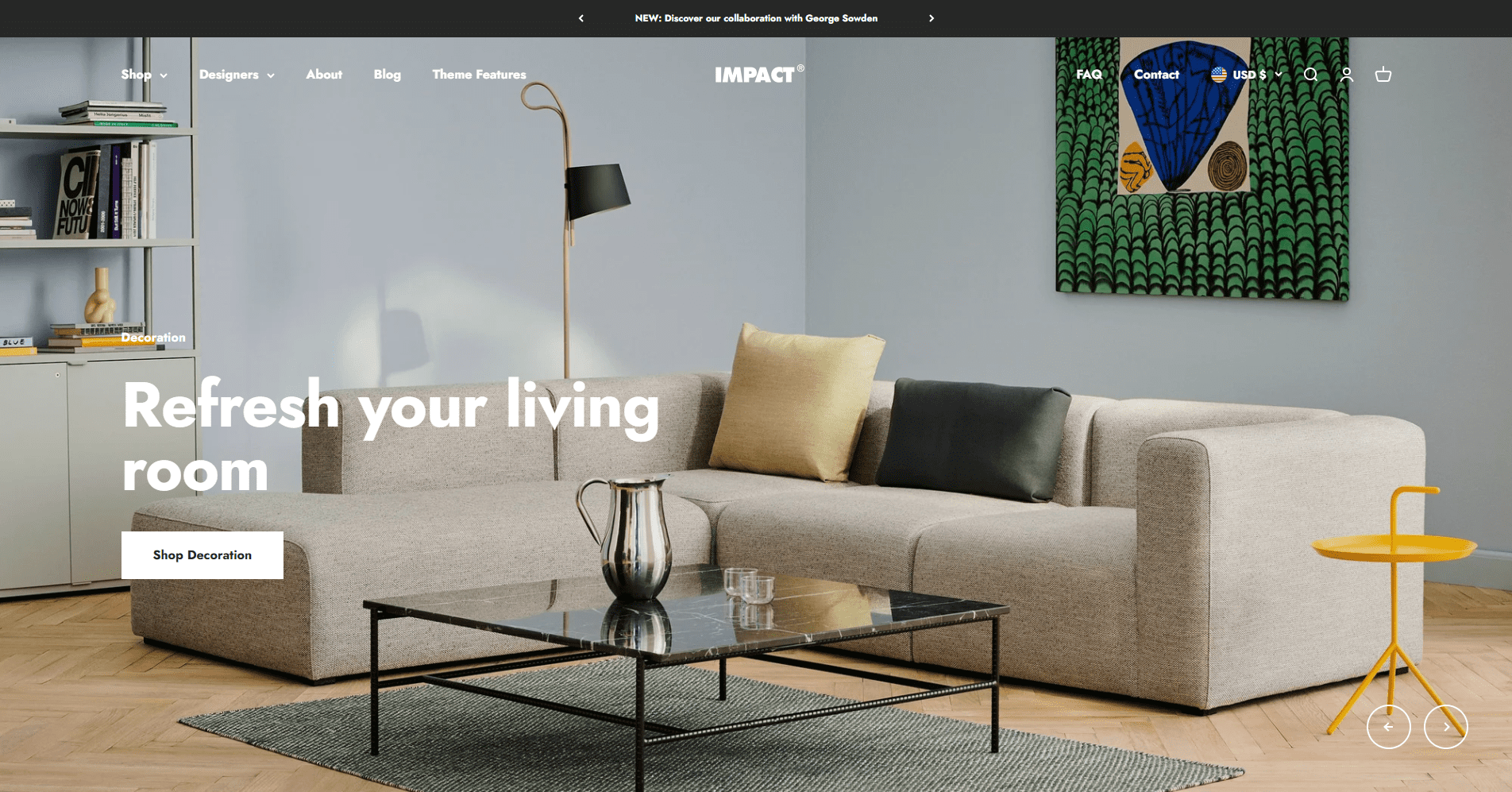 Free Shopify Themes template preview